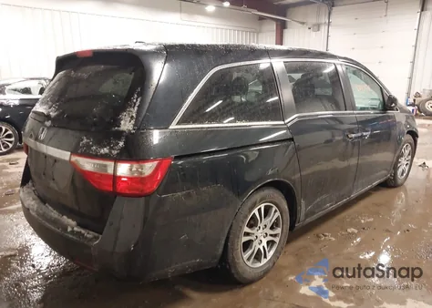 2011 Honda Odyssey Ex-L from USA, damaged, VIN 5FNRL5H62BB043960